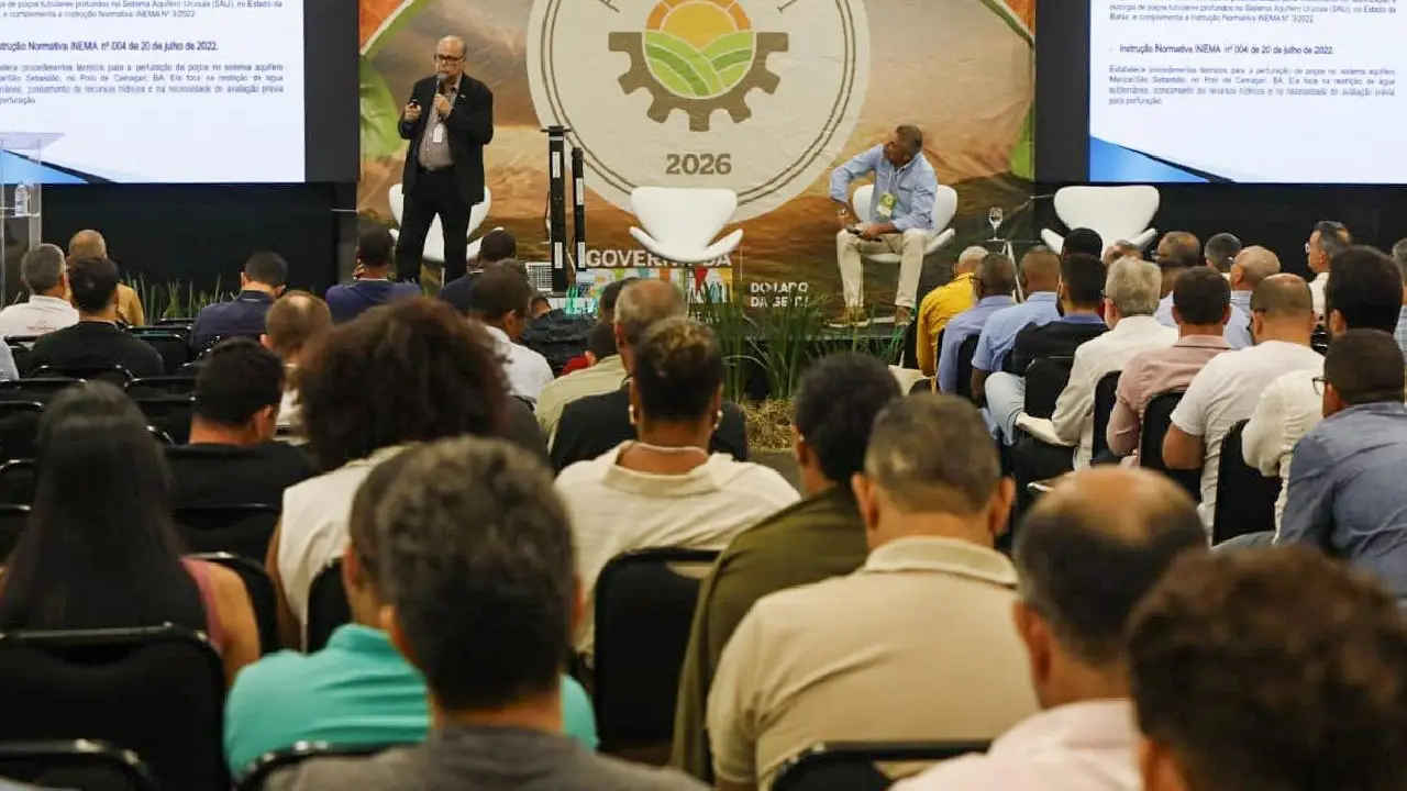 Bahia debate tecnologia para água salobra e regulação hídrica no campo em evento da Seagri