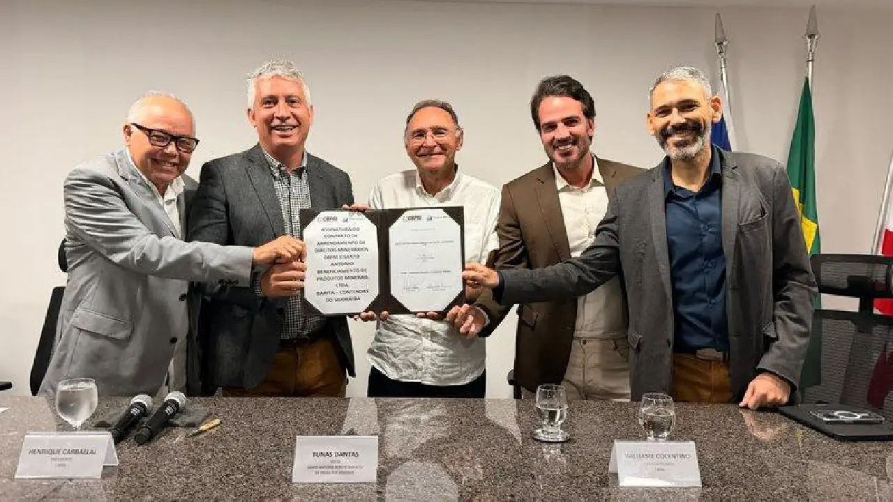 Bahia terá nova produção de barita, mineral estratégico para a indústria do petróleo