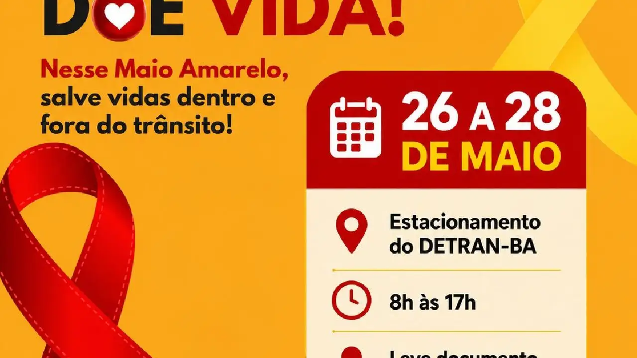 Campanha de doação de sangue tem início nesta terça (26) e vai até a quinta (28) na sede do departamento, no CAB