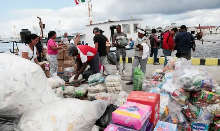 Dois barcos com ajuda humanitária para Cuba estão desaparecidos, diz México