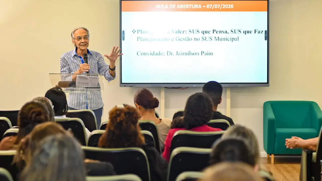 Escola de Saúde Pública inicia curso para qualificação de gestores da rede municipal de saúde
