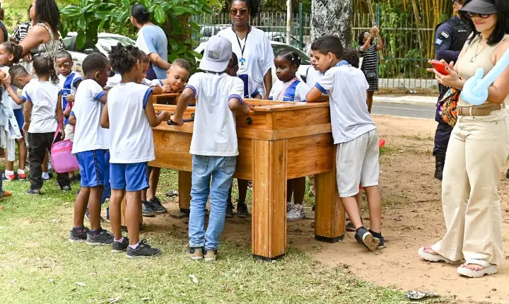 Festival em homenagem ao Dia das Crianças reúne 600 participantes no Parque da Cidade