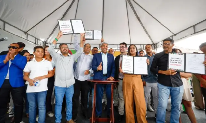 Governo do Estado realiza entrega unidade de beneficiamento de frutas e autoriza pavimentação de estrada em Gongogi