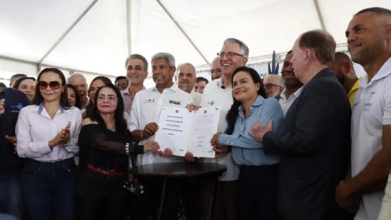 Governo Federal e Estado assinam ordem de serviço para maternidade com 117 leitos em Lauro de Freitas