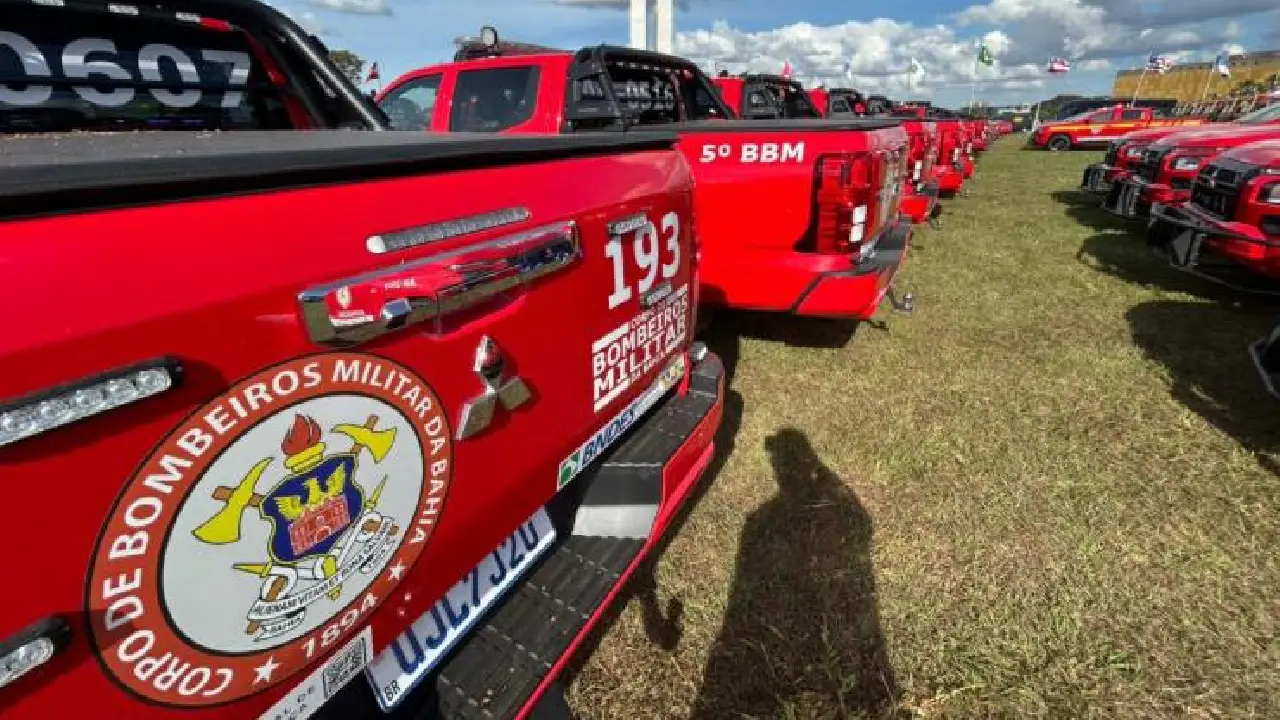 Governo Federal investe R$ 24 milhões em novos equipamentos para o Corpo de Bombeiros da Bahia
