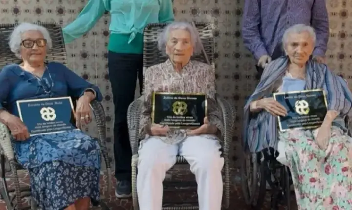 Irmãs cariocas, recordistas do Guinness como o trio mais longevo do mundo, são escolhidas para estudo científico