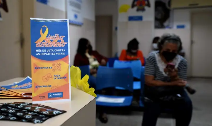 Julho Amarelo: vacinação contra hepatites A e B reforça prevenção e segue disponível nas 162 unidades de saúde de Salvador