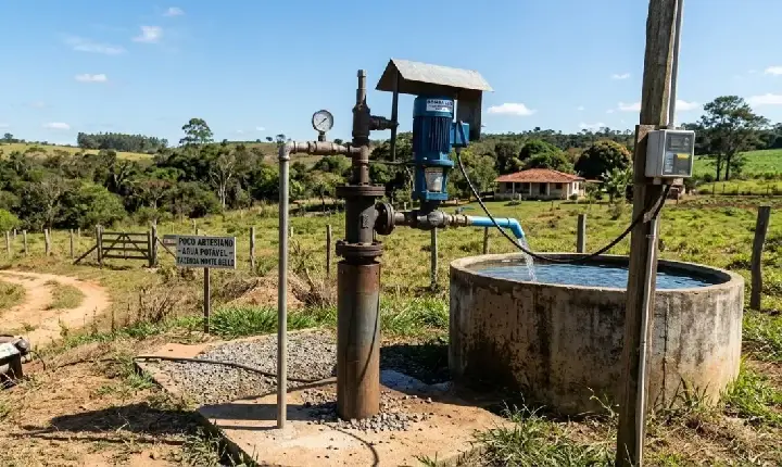 Lei exige outorga para uso de poços artesianos; entenda as regras