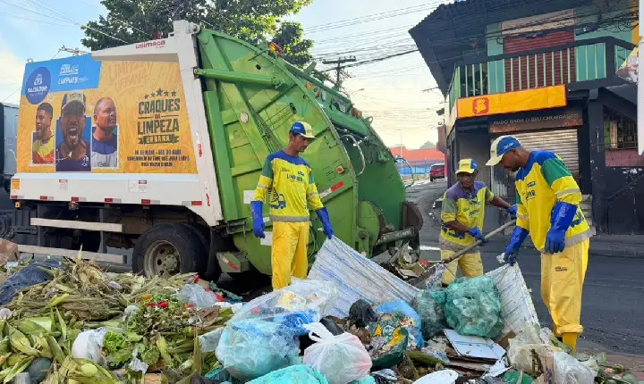 Limpurb retoma atividades e intensifica limpeza urbana após fim da paralisação dos garis e margaridas