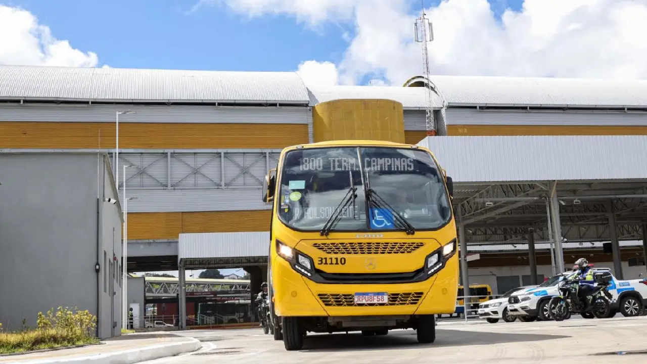 Linha 1800 tem ampliação de viagens entre Alto do Cabrito e Terminal Campinas