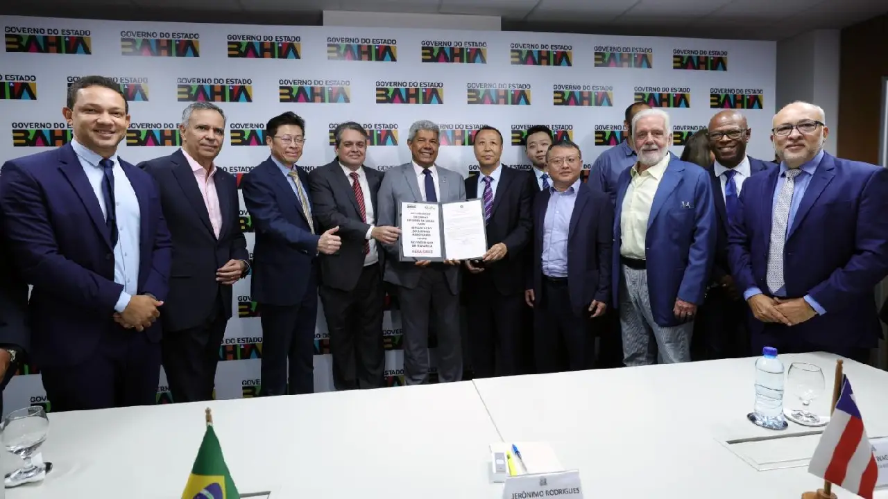 “Marco histórico para o estado”, diz Jerônimo Rodrigues ao autorizar início das obras em terra da Ponte Salvador–Itaparica