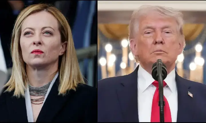 Meloni rebate Trump e diz que presidente dos EUA deve se preocupar com a própria popularidade