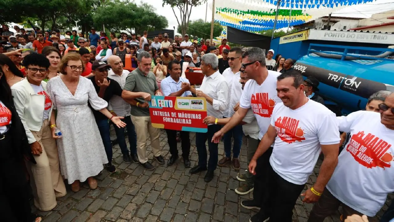 Município de Mairi recebe investimentos em infraestrutura, saúde, esporte e desenvolvimento rural