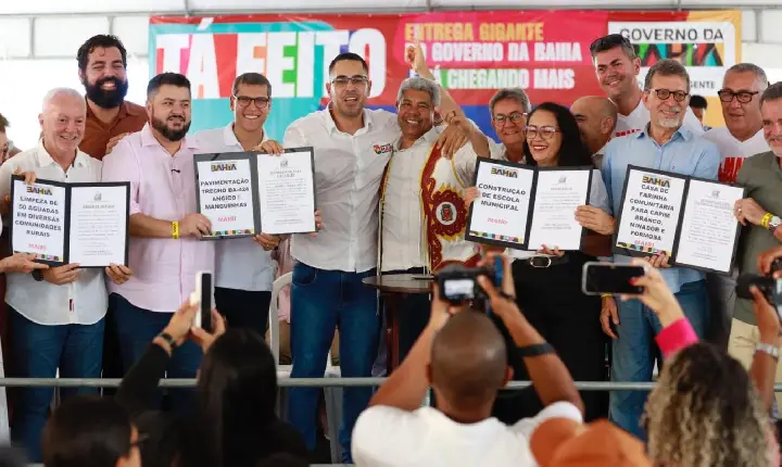 Município de Mairi recebe investimentos em infraestrutura, saúde, esporte e desenvolvimento rural