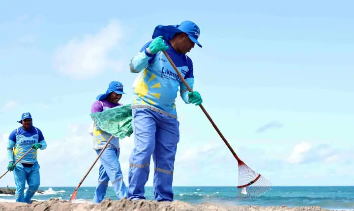 Mutirão reúne voluntários para limpeza da Orla de Praia Grande neste sábado (19)