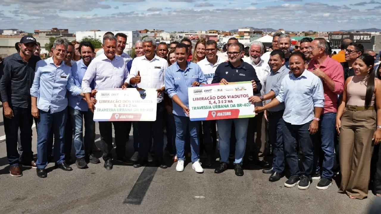 Parceria Bahia-Brasil beneficia Juazeiro com inauguração de obras de infraestrutura rodoviária