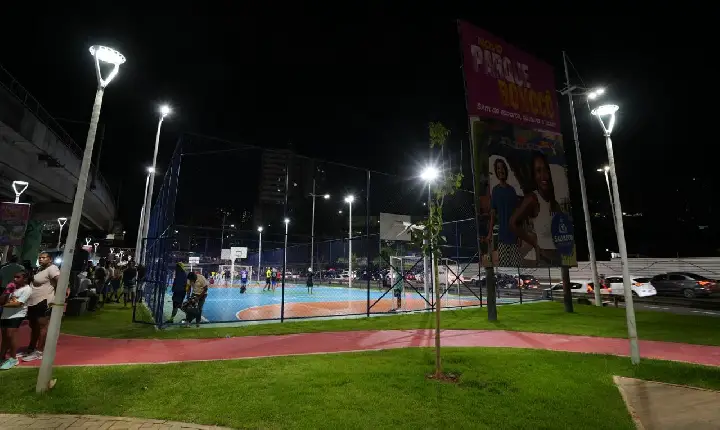 Prefeitura de Salvador entrega novo Parque Bonocô com áreas de lazer, esporte e arte urbana
