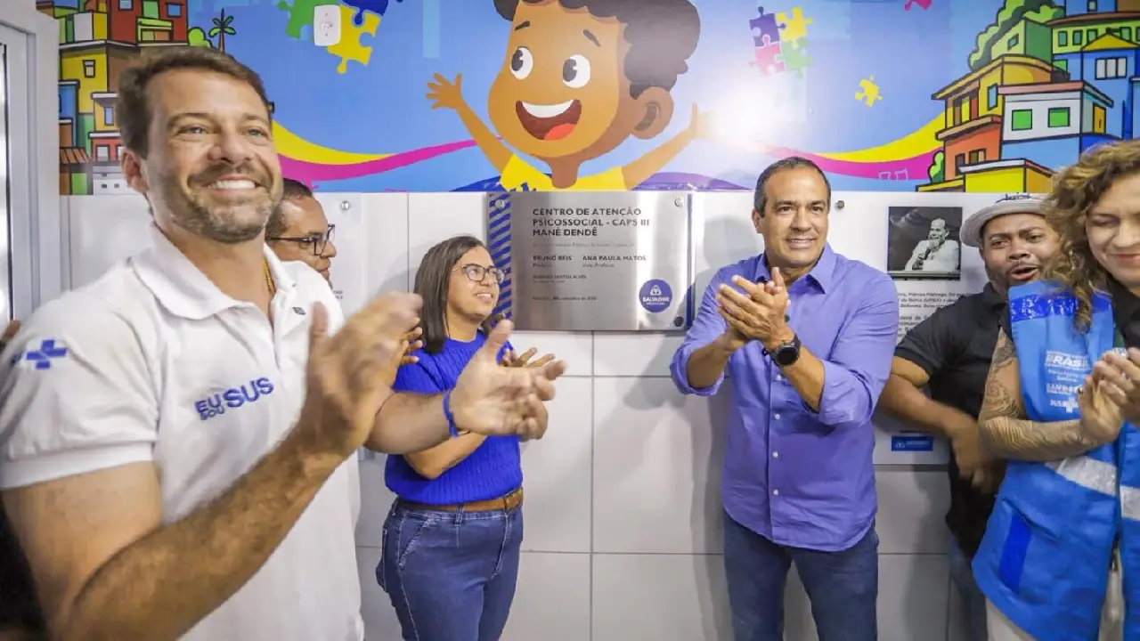 Prefeitura entrega Caps Infantojuvenil Mané Dendê com capacidade para mais de 5 mil atendimentos mensais no Subúrbio