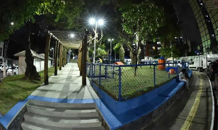 Prefeitura requalifica Praça Santos Dumont e amplia opções de lazer, esporte e convivência na Pituba