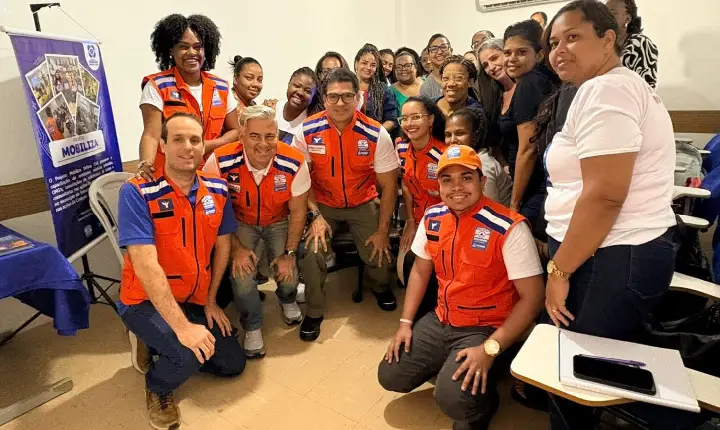 Projeto Mobiliza capacita voluntários para prevenção de desastres em Salvador