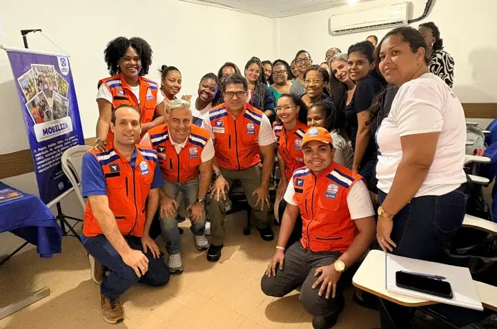 Projeto Mobiliza capacita voluntários para prevenção de desastres em Salvador
