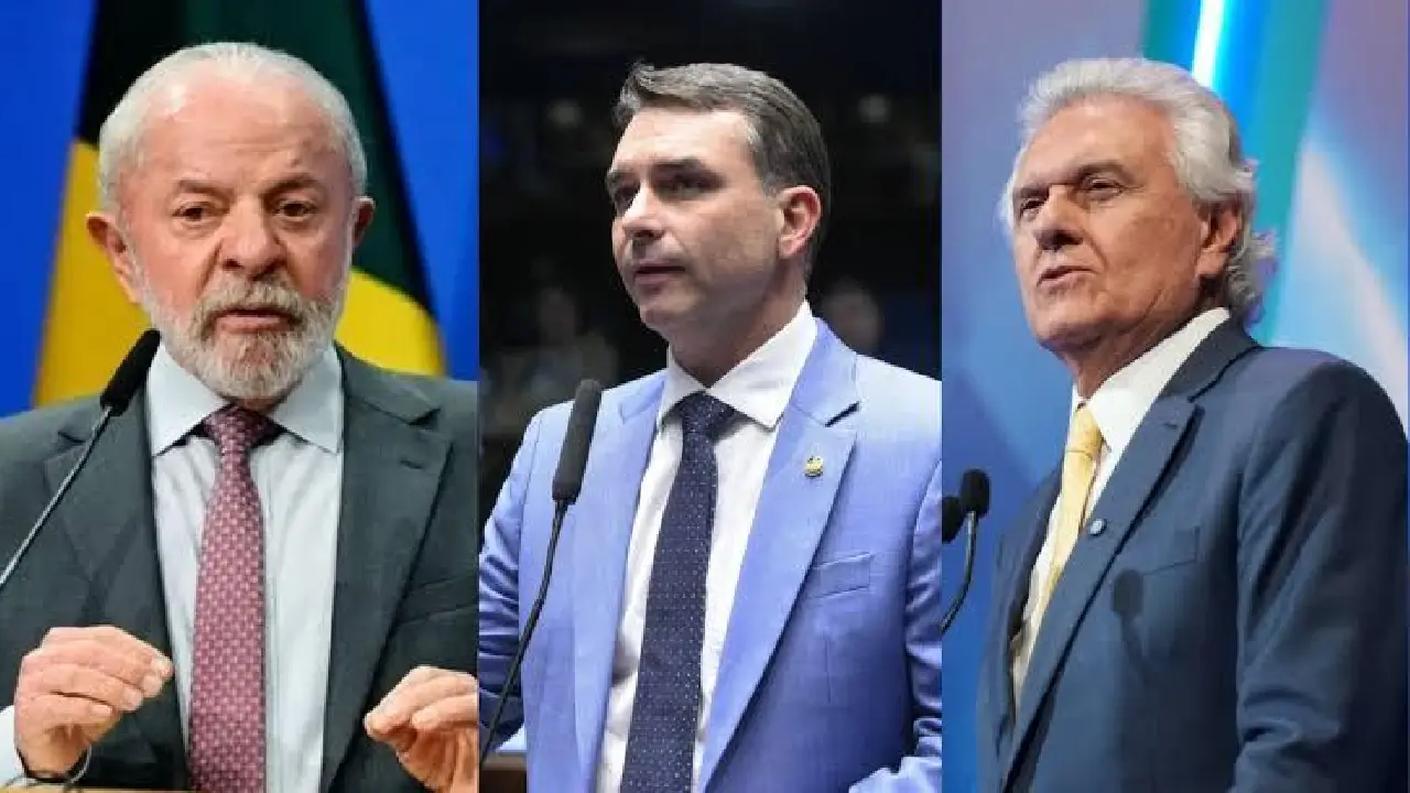 Real Time: Lula tem empate técnico com Flávio e Caiado no 2º turno