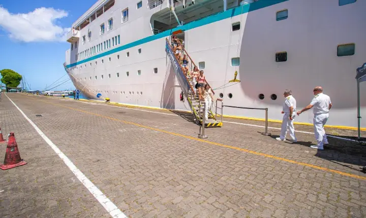 Salvador abre temporada de cruzeiros com expectativa de receber 175 mil passageiros até abril