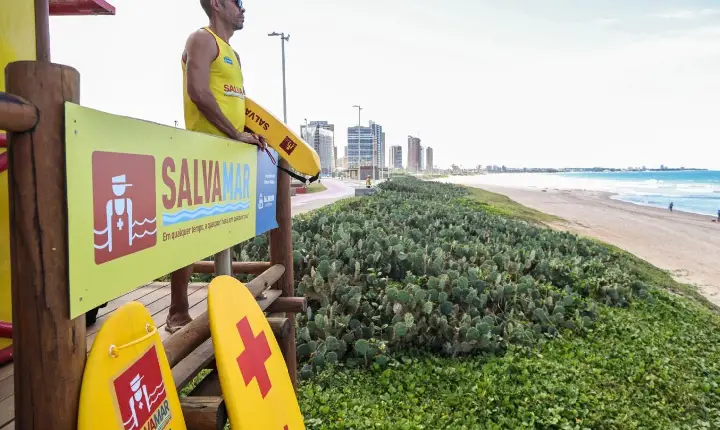 Salvamar intensifica capacitação de salva-vidas durante a baixa estação