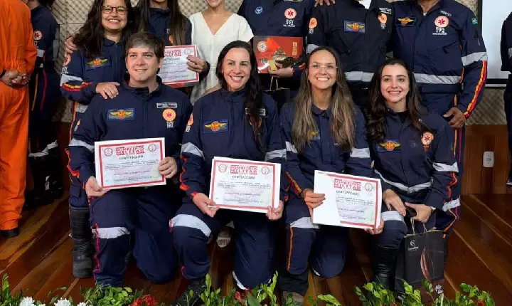 Samu Salvador e Hospital Municipal habilitam 21 profissionais para missões aeromédicas