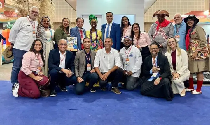 São João da Bahia e diversidade turística do estado são destaque no Salão do Turismo em Fortaleza