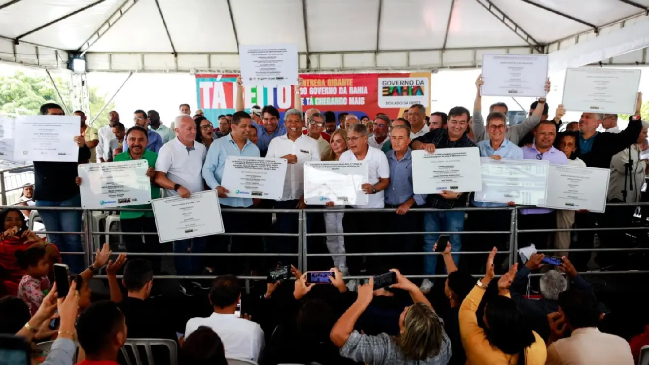 Senhor do Bonfim recebe pacote de investimentos em infraestrutura, saneamento e agricultura familiar