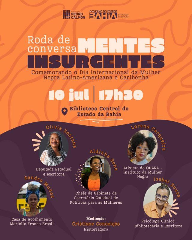 Dia Internacional da Mulher Negra Latino-Americana e Caribenha é celebrado na Biblioteca Central