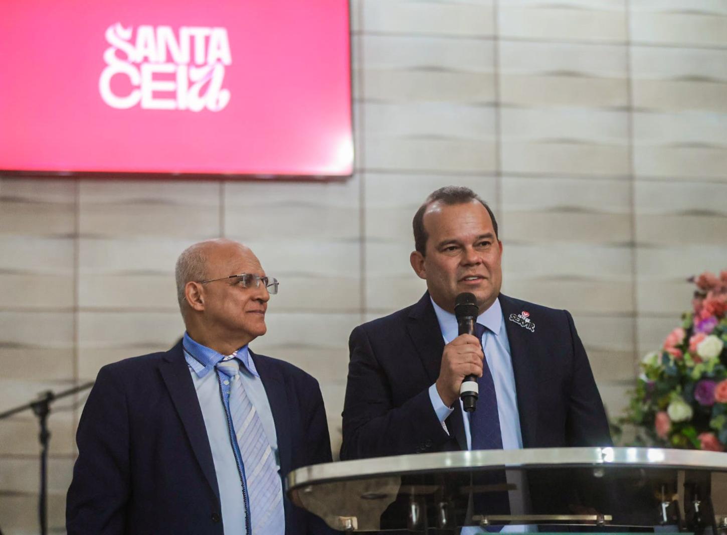 Em culto na Assembleia de Deus, Geraldo fala sobre poder da fé e da família