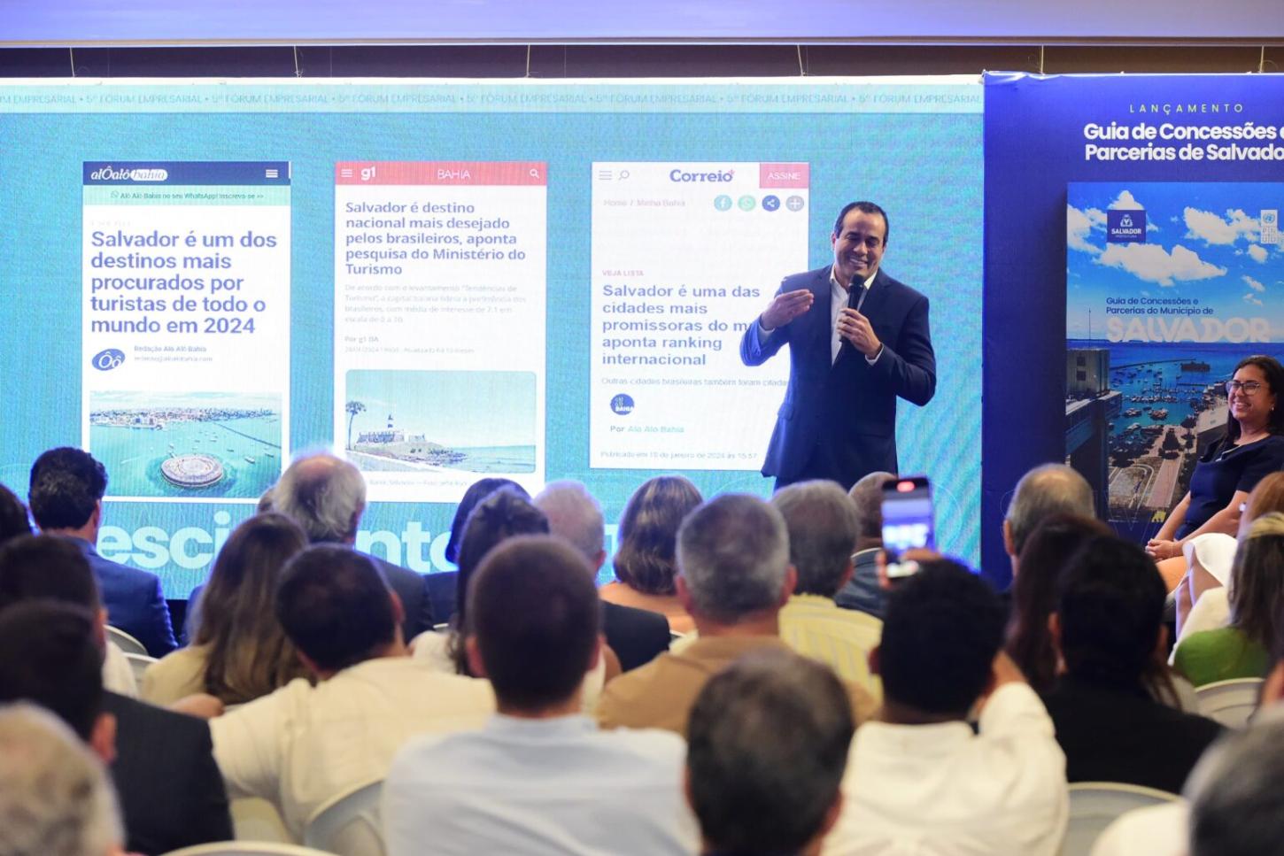 Prefeitura lança Guia de Concessões e Parcerias do Município durante 5º Fórum Empresarial