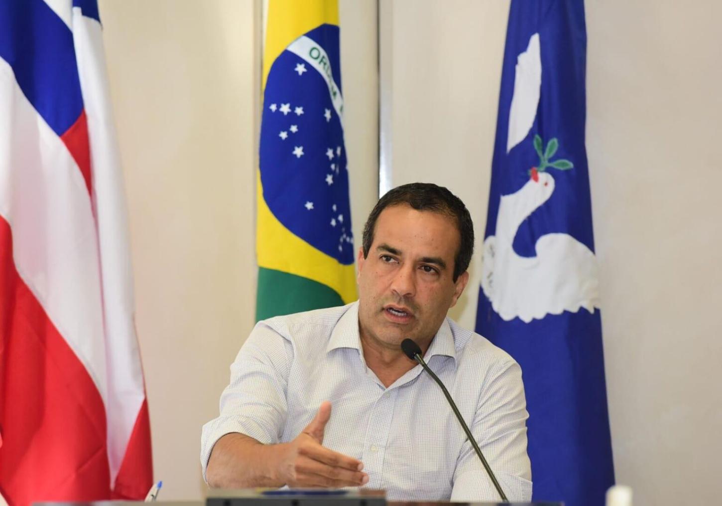 Prefeito Bruno Reis lamenta desabamento de parte do forro da Igreja de São Francisco e se solidariza com vítimas