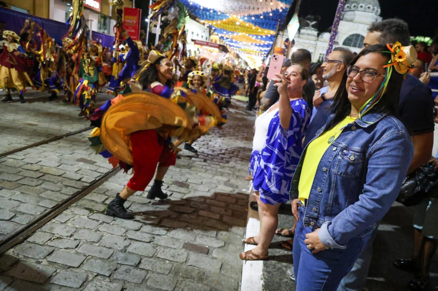 Com clima de interior, Arraiá da Prefs 2025 atrai famílias e turistas para o Centro Histórico