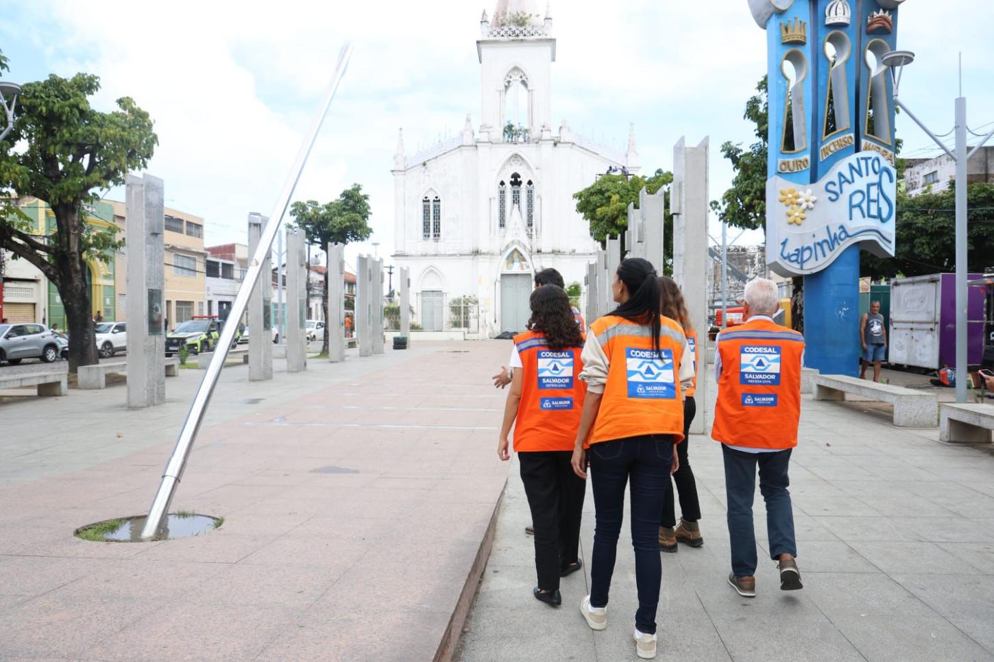 Defesa Civil realiza vistoria dos circuitos do desfile do 2 de Julho