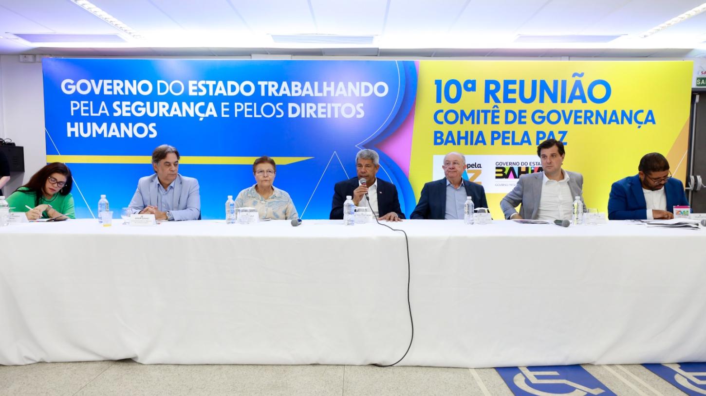 Feira de Santana sedia primeira reunião do Comitê de Governança do Bahia Pela Paz realizada no interior do estado