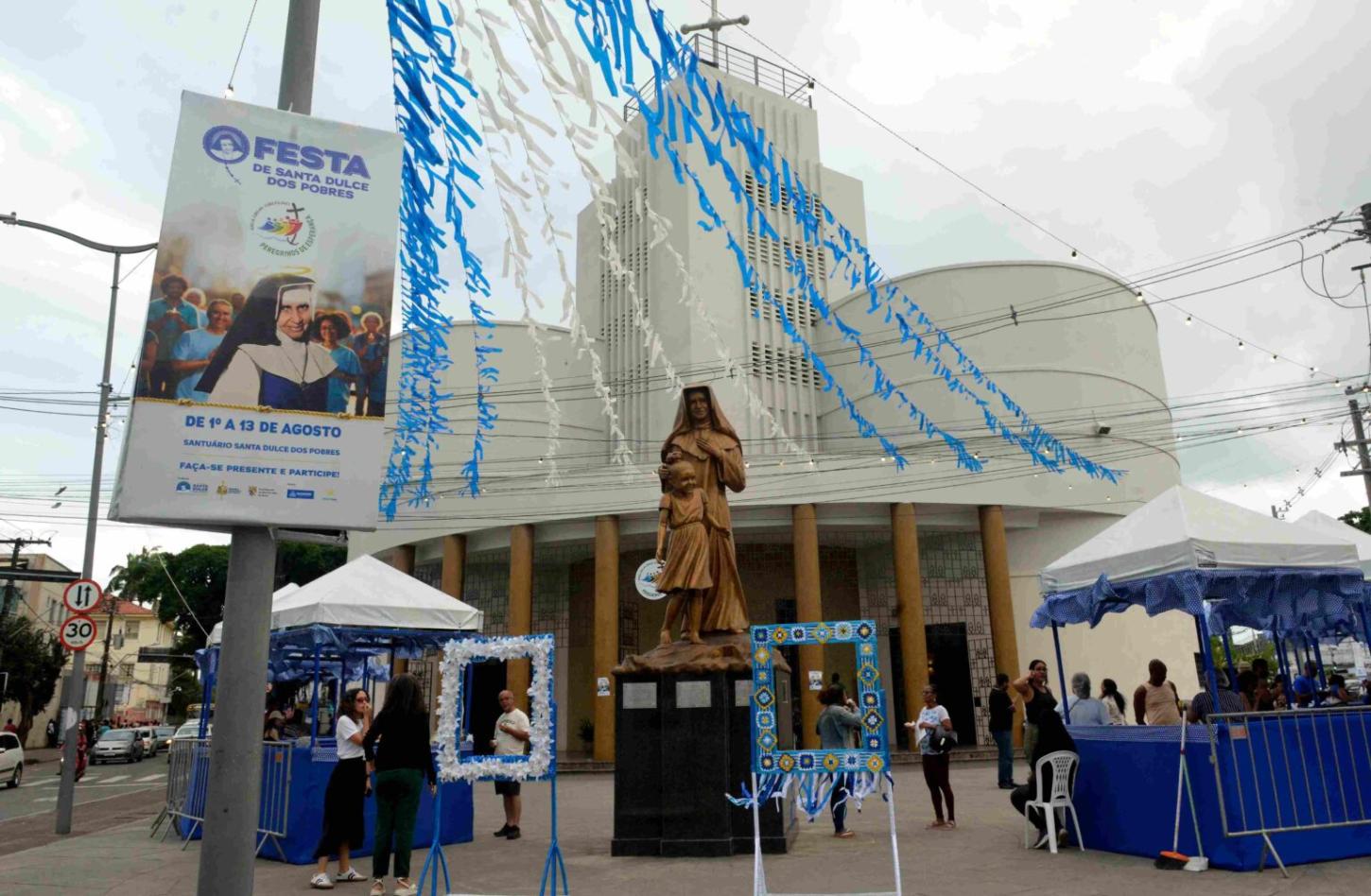 Encerramento da Trezena de Santa Dulce contará com missa, procissão e apresentações musicais