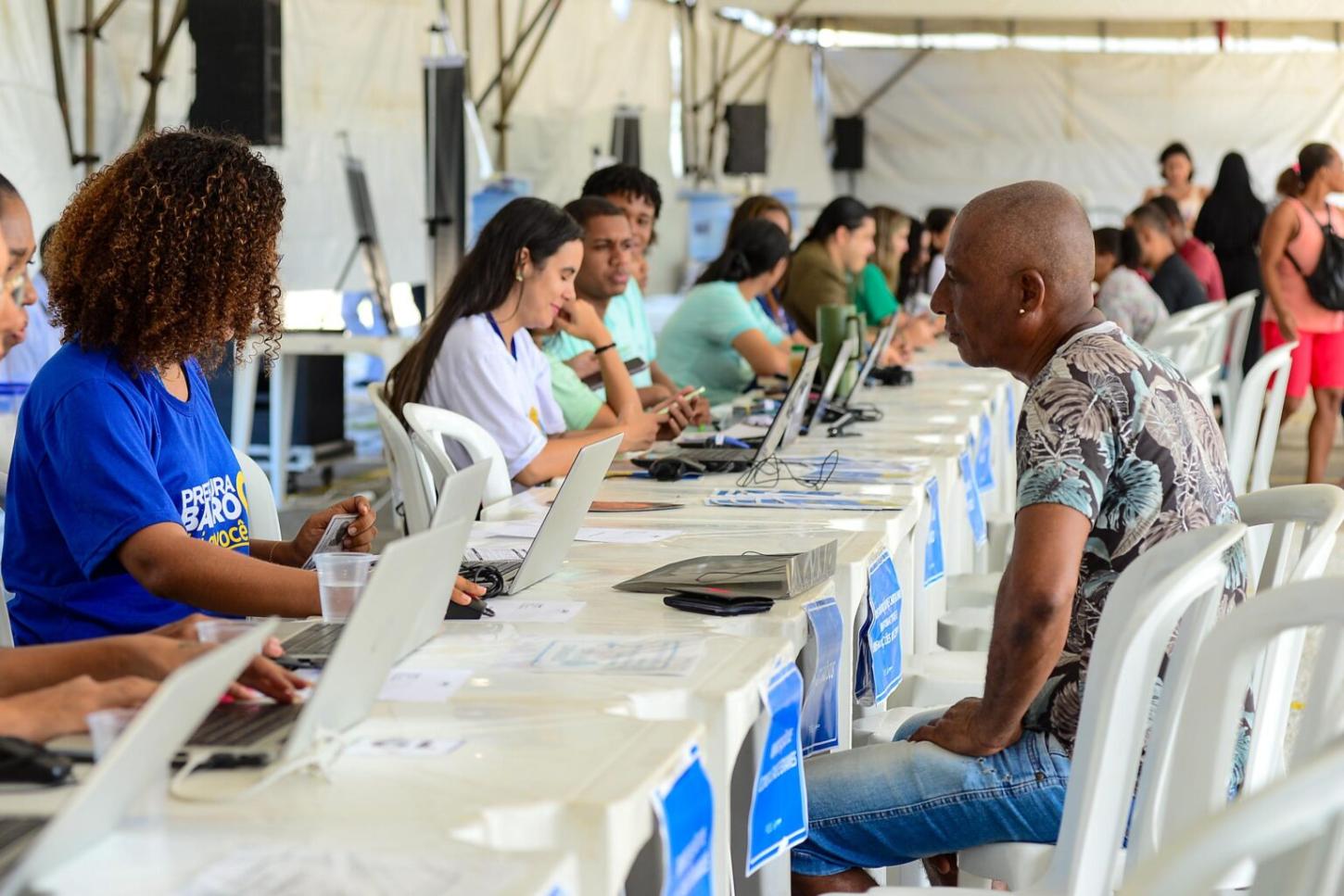 Prefeitura e OAF realizam ação social na Liberdade com serviços gratuitos à população