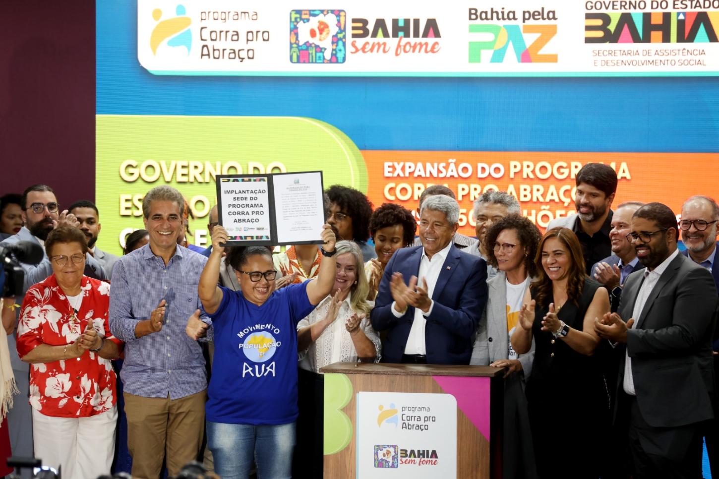 Governo do Estado investe R$ 54 milhões para ampliação de ações do Corra pro Abraço na Bahia