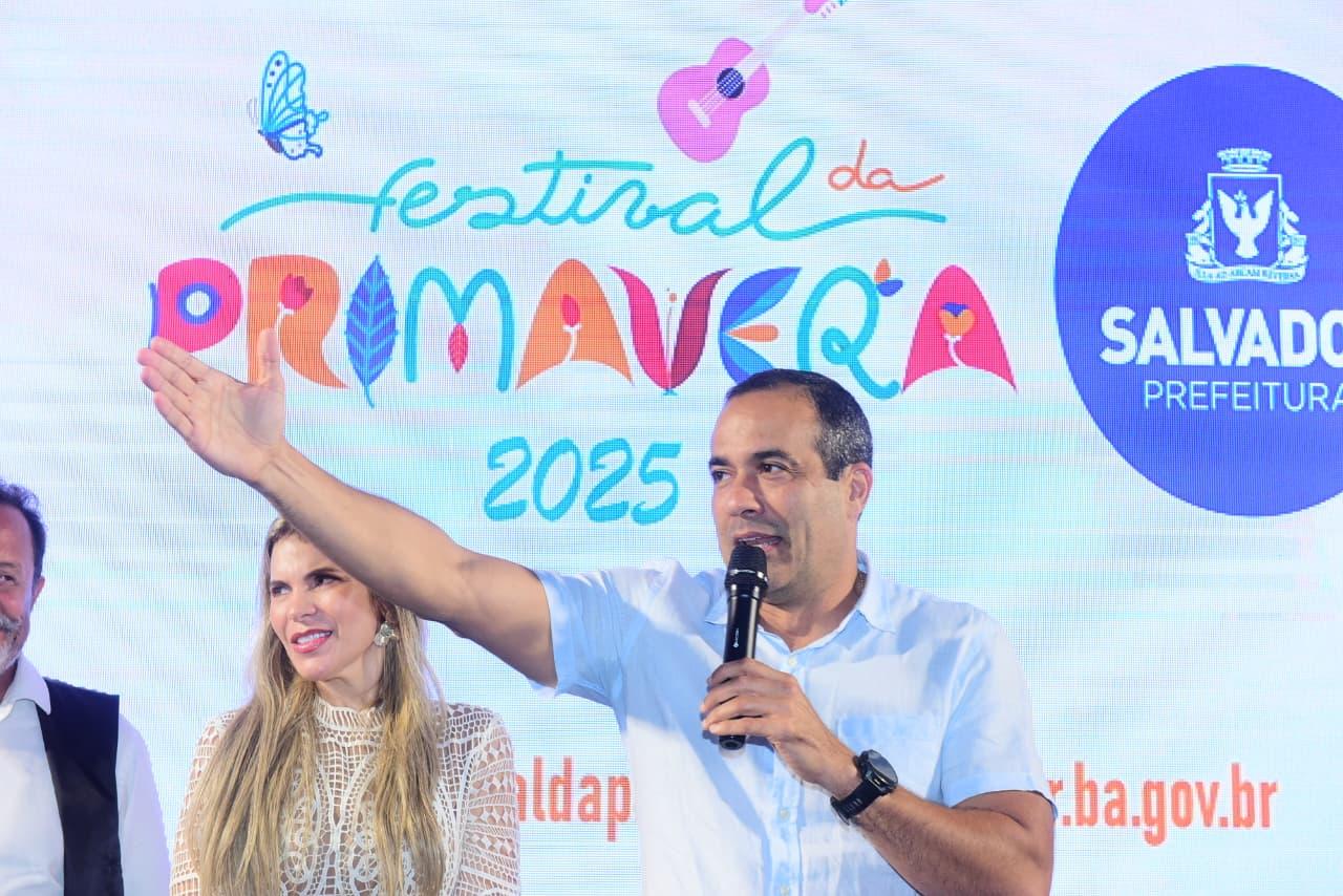 Prefeitura lança Festival da Primavera com programação em toda a cidade