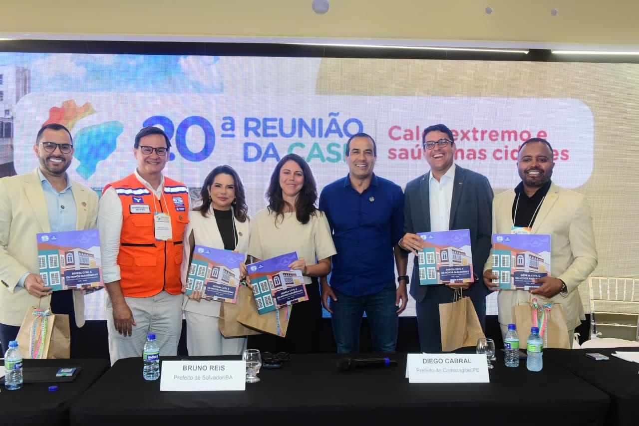 Salvador sedia encontro da Frente Nacional dos Prefeitos para debater adaptação climática e saúde urbana