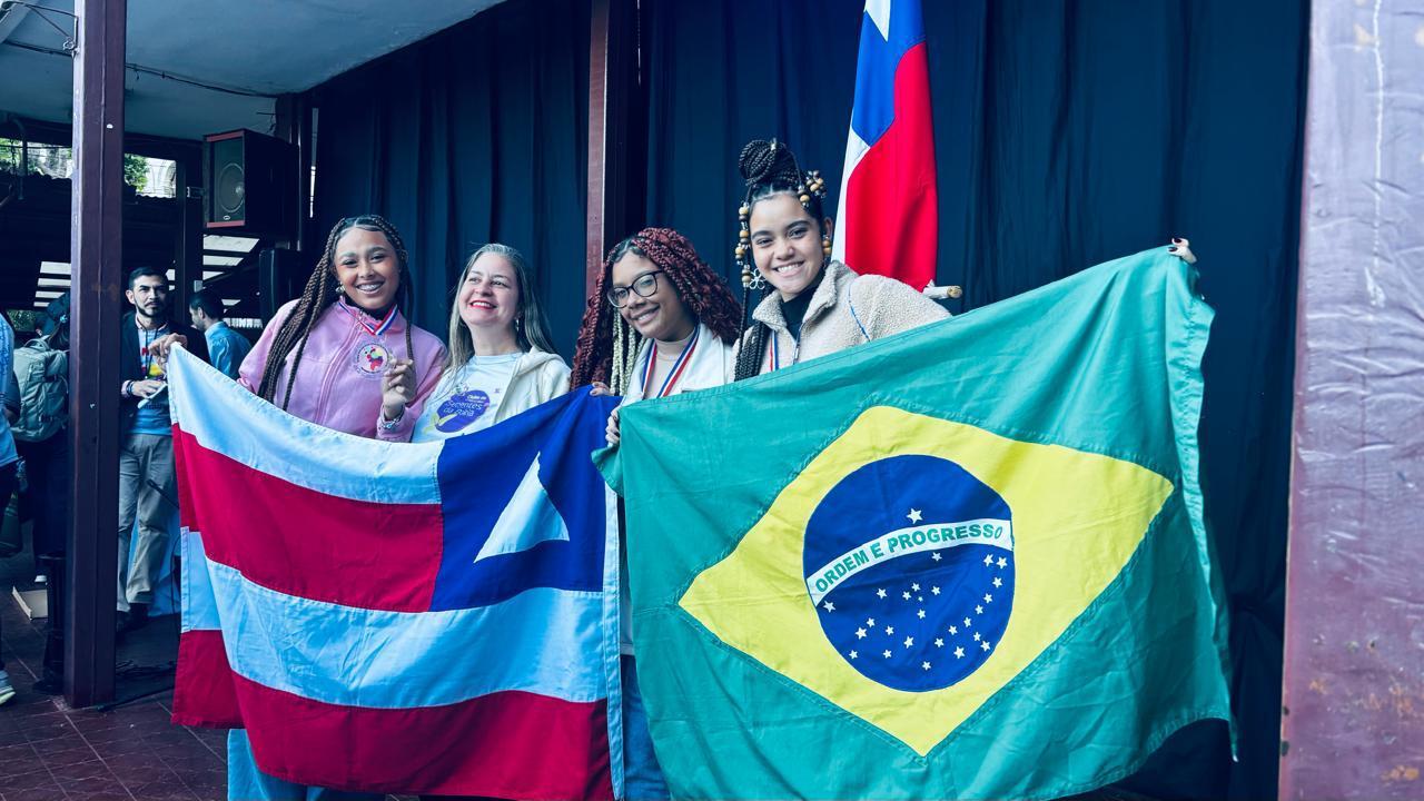 Estudantes da rede estadual são premiados no Mundial de Ciências e Tecnologias, no Chile