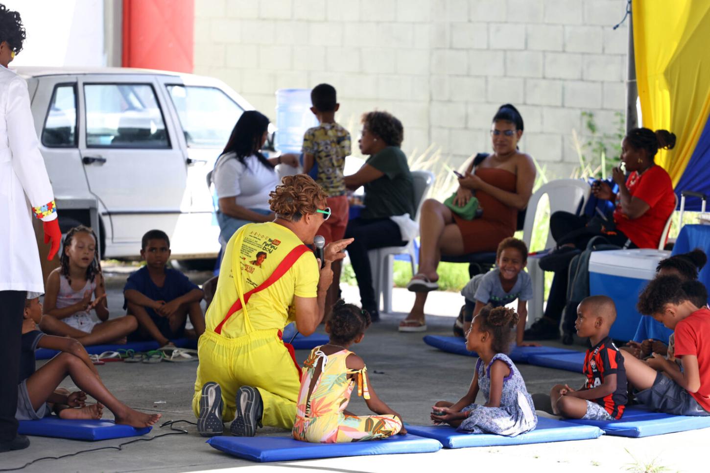 Cras de Pau da Lima promove festival para crianças e famílias em situação de vulnerabilidade
