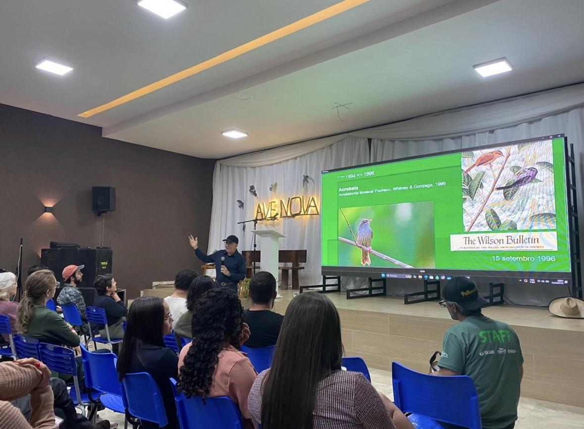 Encontro sobre turismo de observação de aves em Boa Nova atrai participantes estrangeiros