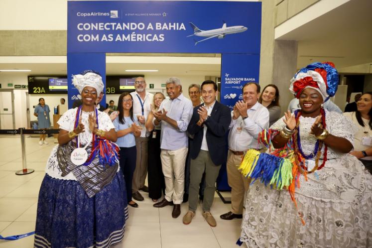 Bahia ganha voo do Panamá e amplia conexão aérea com as Américas
