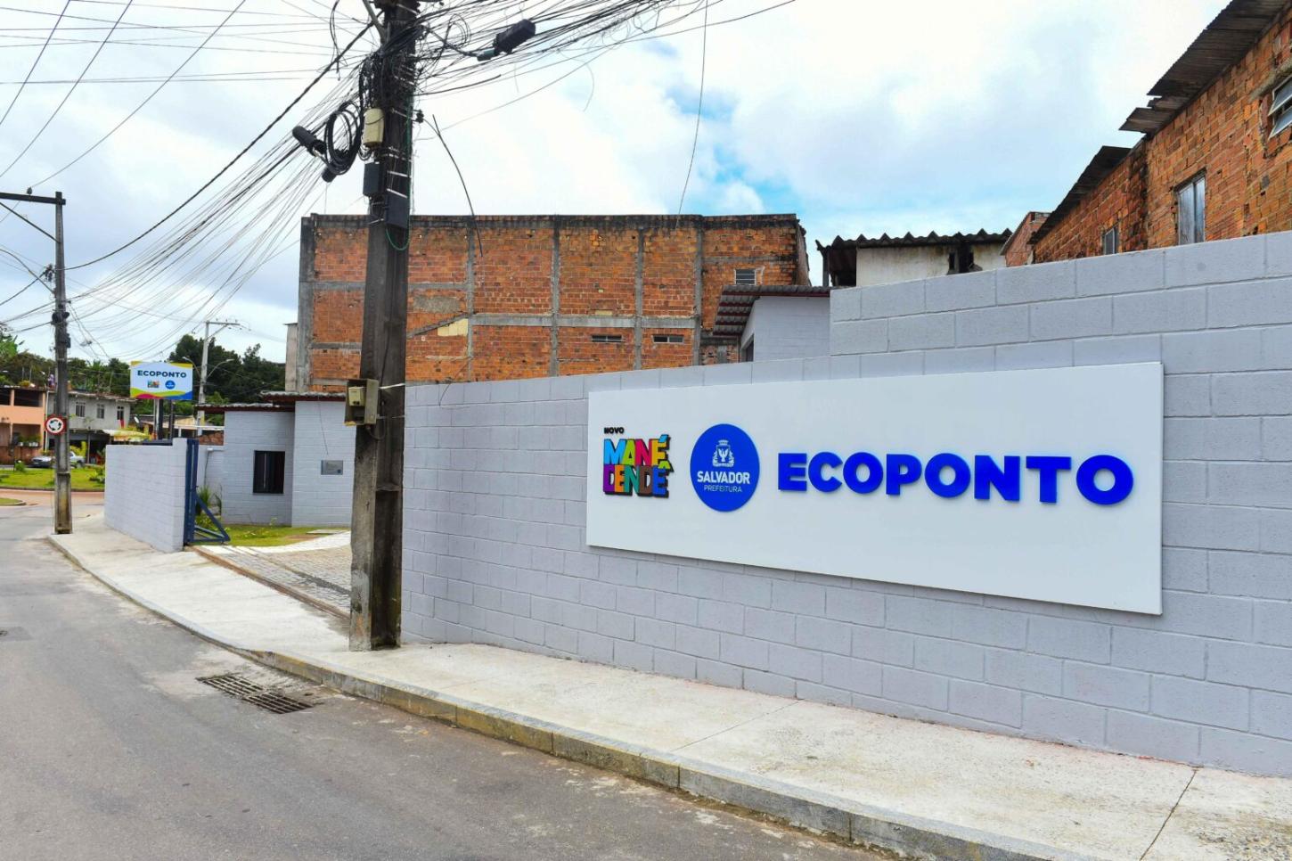 Prefeitura entrega três ecopontos e amplia gestão de resíduos no Mané Dendê