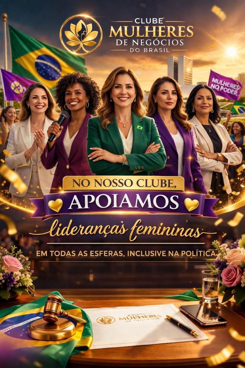 PROTAGONISMO FEMININO TAMBÉM É PARTICIPAÇÃO POLÍTICA