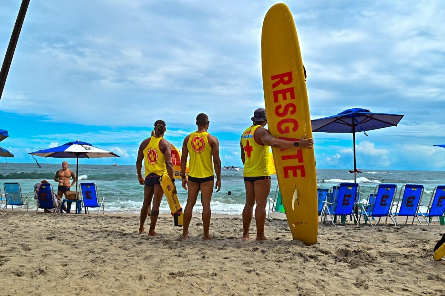 Salvamar contabiliza 30 resgates de banhistas durante o Carnaval 2026